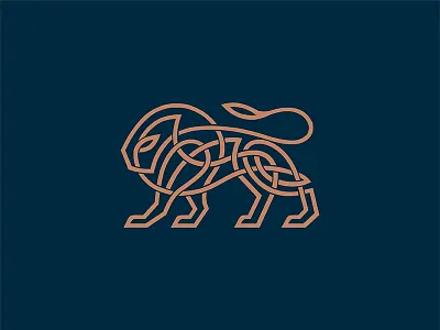 Lion logo art branding design icon illustration illustrator logo minimal vector