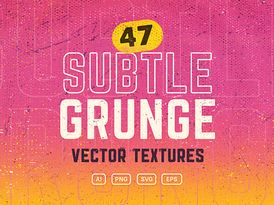 Subtle Grunge Vector Textures .ai .eps .png .svg creative market design assets dirty freebie grunge illustrator premium retro subtle subtle grunge texture textures vector vector graphics vectors vintage