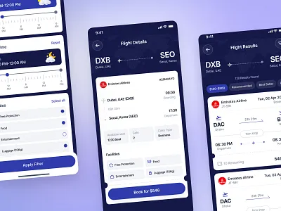 Flight Booking Mobile App Design air ticket android app app design app ui clean ui design e ticket flight app flight booking focotik ios app mobile app mobile app design mobile app ui ticket buying app travel travel planning ui ui design uiux design