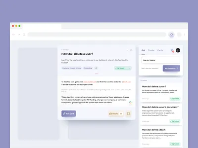 Omni - Card app blue card card design cards cards ui chrome chrome extension database design extension knowledge base status tags task tasks ui view views web