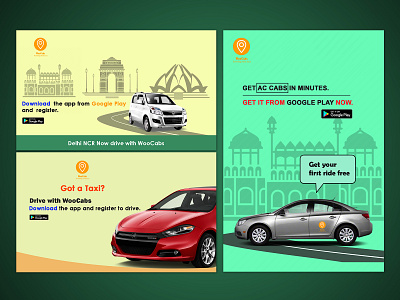 Ride sharing app banner Ads banner ad banner design branding branding and identity branding design pathao ride sharing ride sharing app social media design uber web banner