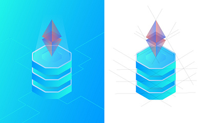 how to make Isometric / Create an Isometric ETH in Adobe Illustr adobe illustrator tutorial adobe illustrator tutorials adobe tutorials coin crypto eth crypto eth cryptocurrency eth graphic design illustration illustrations illustrations／ui illustrator cc isometric isometric drawing isometric graphics projection stock vector