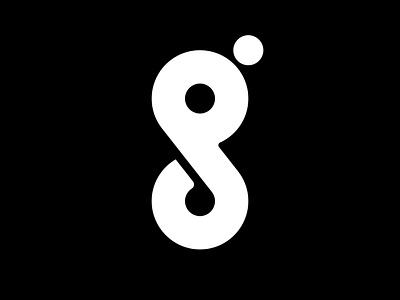 g 36 36 days of type clean letter logo type