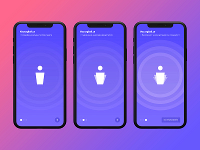 Concept Walkthrough Design For Blood Testing Webapp app app icon branding circles colors dribbble human figure human logo illustration logo logo design sketch splash splash screen ui ui design ux ux design walkthrough web