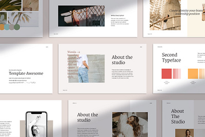 Wanda Brand Guidelines brand brand design brand guideline brand identity branding design guide guidebook guideline layout logo minimal nature ui ux