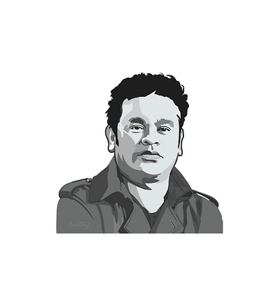 AR Rahman arrahman artwork bollywood design digitalart graphicdesign illustration indianplaybacksinger legendsofbollywood legendsofindansingers mollywood musicdirector southindiansinger