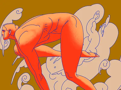 Athletico athlete digital art drawing olympics procreate women women in illustration womens day