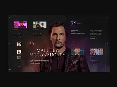 The Gentlemen Promo — Matthew Mcconaughey art branding collage design identity illustration landing page layout photoshop promo ui web website