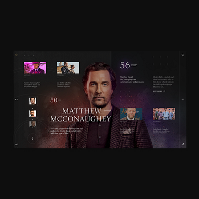 The Gentlemen Promo — Matthew Mcconaughey art branding collage design identity illustration landing page layout photoshop promo ui web website