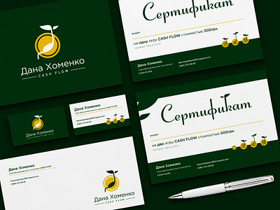 Personal Brand adobe illustrator adobe photoshop branding certificates coin design envelope graphic graphic design green icon logo seed typography vector visit card