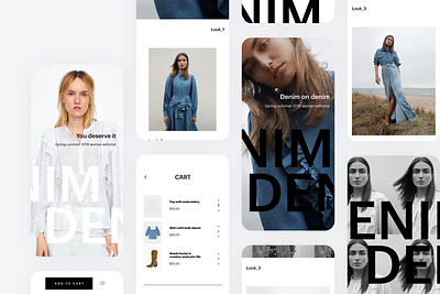 Shop App black blue branding business clean clean design design design app fashion app fashion brand fashion design logo minimal redesign style white