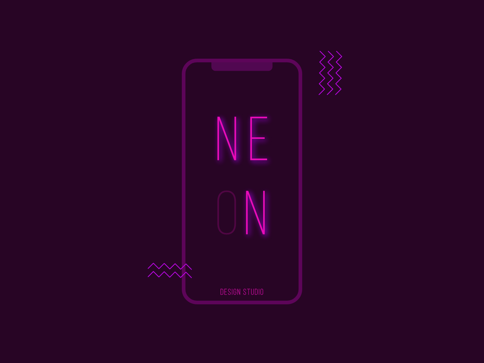 App loading exploration adobe adobexd animation app branding concept design flat minimal mobile design mobile ui neon typography ui