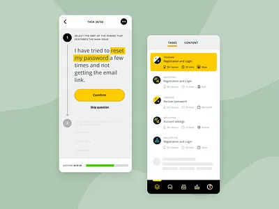 Directly Platform - Task automation ai badges mobile platform product product design ui ux