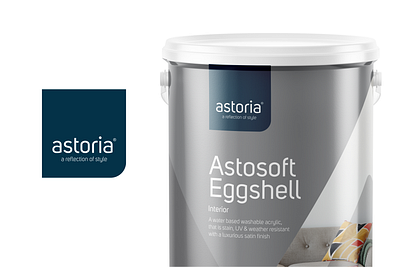 Astoria - Paint Packaging brand identity branding corporate identity design package design packaging typography