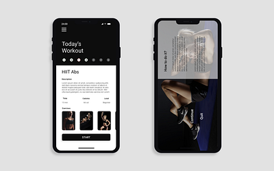 Daily UI Day 062: Workout of the Day daily daily 100 challenge daily ui dailyui day 062 day 62 design mobile app mobile design mobile ui ui ux workout workout app workout of the day workout of the day design