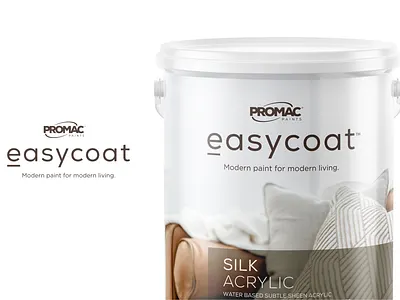 Easycoat - Paint Packaging brand identity branding design logo minimal package design packaging typography vector