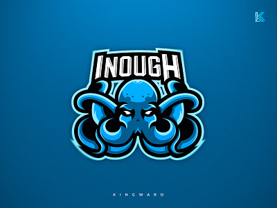 Inough branding design esport illustration kingward logo mascot mascotlogo sport vector