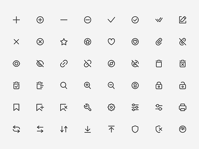 Super Basic Icons - Action Set 💥 design elements design system design tools developer tools figma free icons freebie icon set iconography icons interface mockups sketch symbols ui ui kit ux web design with sketch websites with frames wireframing