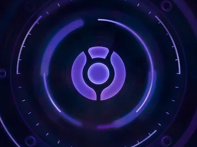 Kokyo Emblem digital emblem esports glow hud kokyo modern purple sci fi tech