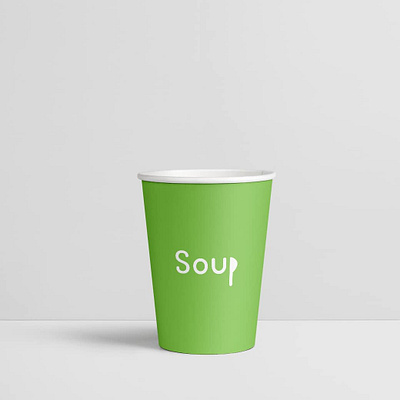 Soup art branding design icon illustration illustrator logo minimal typography vector