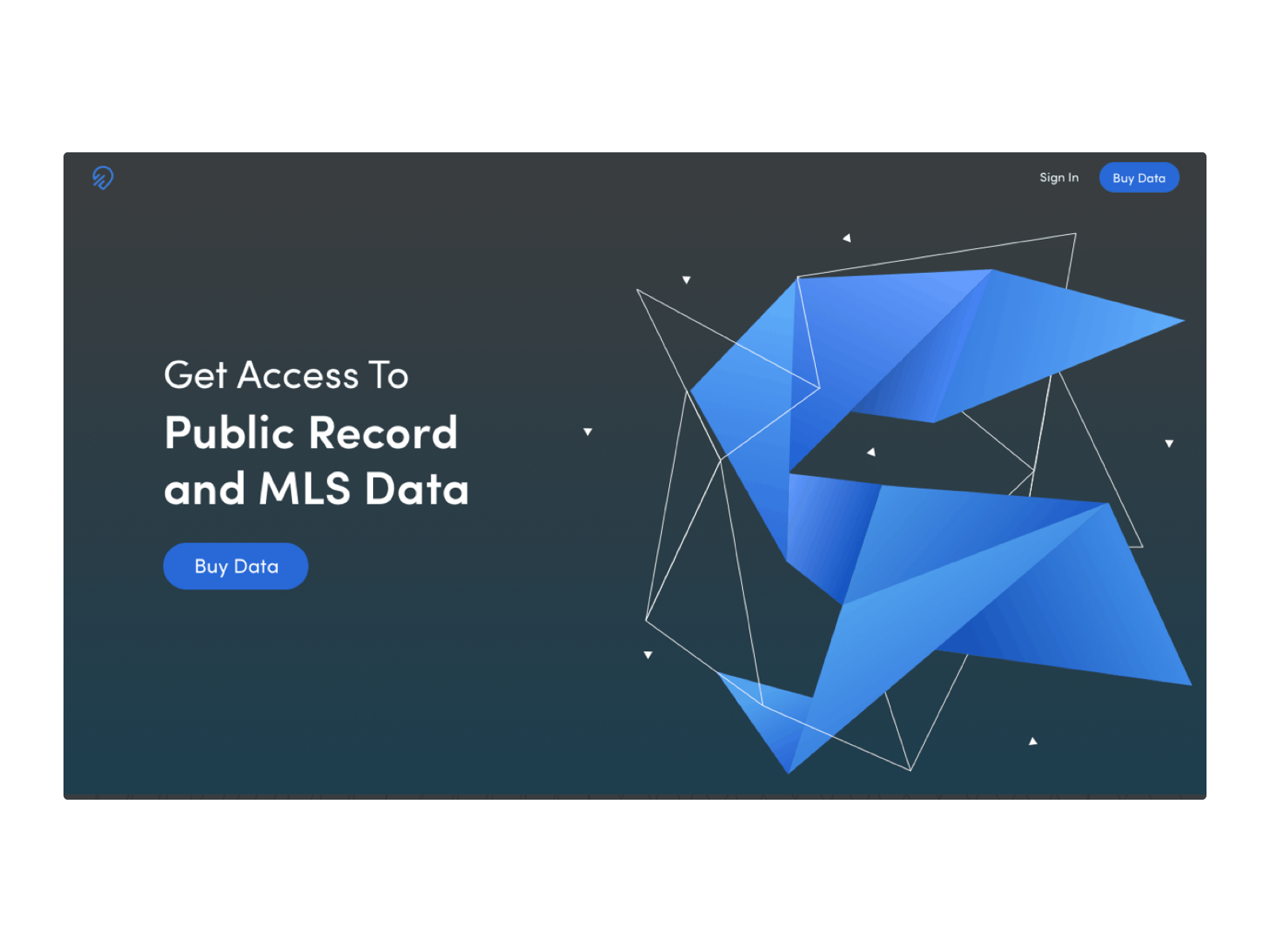 Landing Page abstract blue branding dailyui design illustration landing page landing page design ui vector