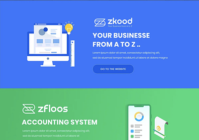 zee ui ux website