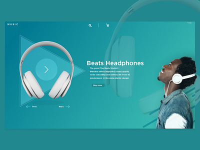 For Music Lovers! website webdesign ui