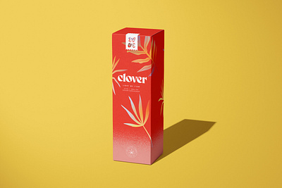 Clover Cannabis Co. brand brand design brand identity branding color identity design logo logo design packaging packagingdesign typography