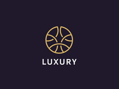 Circle Luxury linear logo. (For Sale) circle design elegant icon linear logo logotype luxury minimal minimalistic modern sign simple vector