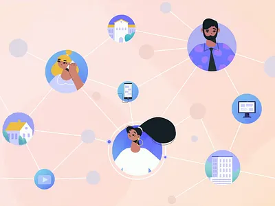 Psiphon 2 2d animation design explainer fireart fireart studio illustration motiondesign motiongraphics