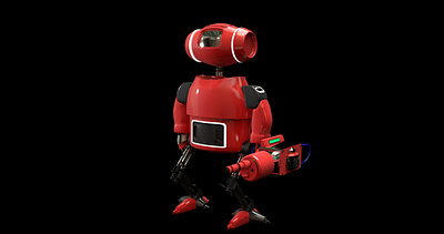 Sci fi Robot 3d Model 3d animation 3d artist 3d modeling cinema4d hardsurface robot science fiction scifi