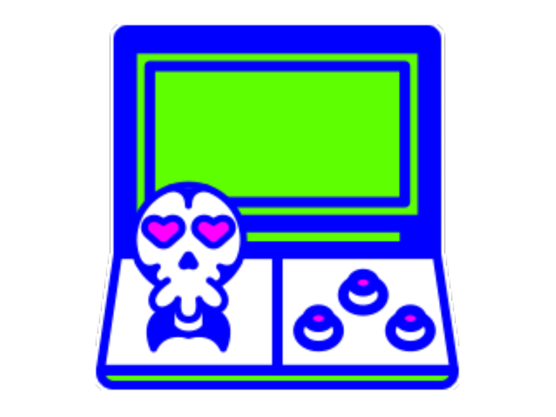 hello gif illustration 动画 插图