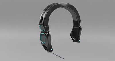 Science Fiction Head Phone Heard Surface 3D Model scifi 3D model 3d modeling 3danimation cgtrader game art game asset heard surface 3d model heard surface 3d model robot science fiction scifi turbosquid