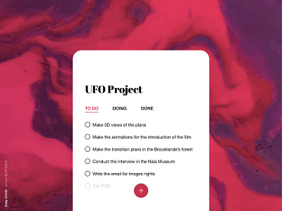 Daily UI 042 - ToDoList daily 100 challenge dailyui dailyui042 dailyuichallenge design todoapp todoist ui uidesign uiux userinterface uxdesign webdesigner