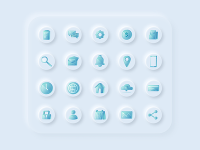 3D Icon pack 2020 design 2020 trends 3d branding design figma icon icon design icon set neumorph neumorphic neumorphism ui ui design ui inspiration uiux ux ux design