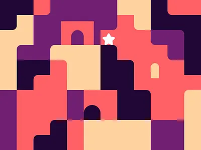 renaissance affinity color concept design detail graphic design illustration landscape minimal pink vector