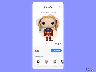 E-commerce Shop Daily UI 012 blobs dailyui dailyui012 figma friends ux uxdesign