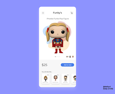 E-commerce Shop Daily UI 012 blobs dailyui dailyui012 figma friends ux uxdesign