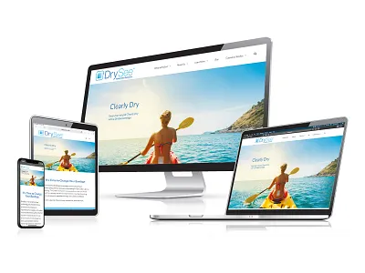 DrySee website design medical web design website