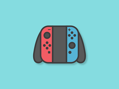 Joy Con illustration nintendo switch