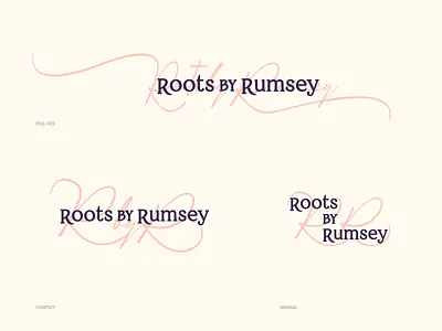 Roots by Rumsey Brand Identity brand brand design brand identity branding identity logo logotype minimal typography vector