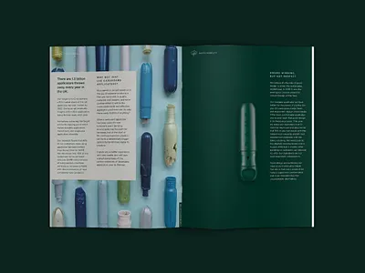 DAME impact report brochure design layout typography