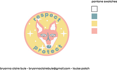 louise patch - January 2020 art character color design illustration illustrator lettering type typography vector