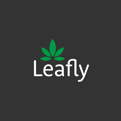 Leafly Logo Redesing branding cannabis identity design illustrator logo logo design vector visual identity weed