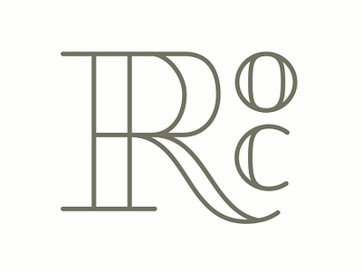 ROC 100 day project 585 daily design flower city logo new york rochester type vector
