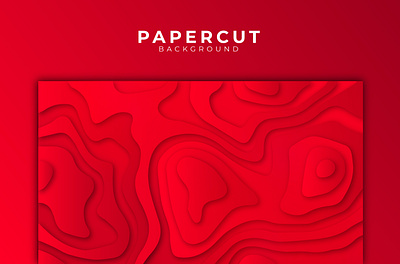 Red colourful abstract stylish paper cut background design. abstract background background design colourful corporate creative cut design illustration paper papercut red shadow stylish vector