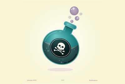 Poison illustration illustration illustrator pastels vector