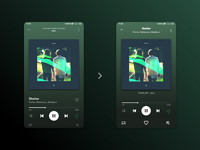 Spotify Redesign music music app redesign spotify ui ui ux uiux uxdesign xd design