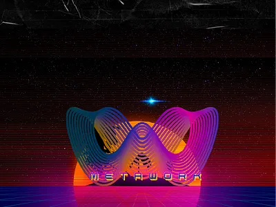 Metawork animation art branding design icon illustration logo minimal typography vector