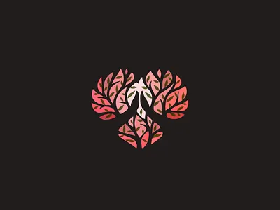 Burning Bush // All good things come to those who pray amen bible burning bush dove fire flame god heart holy holyspirit leaf leaves moses plant pray prayer spirit tree